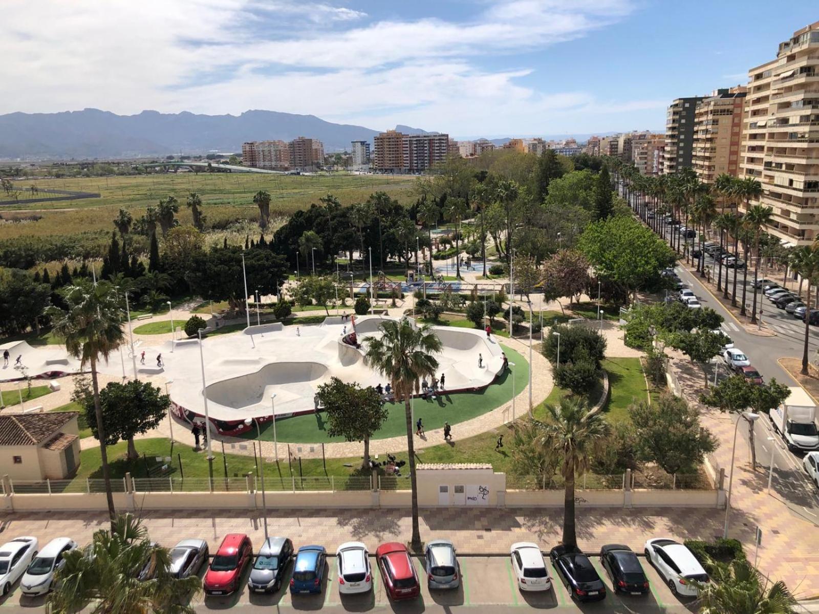 Apartamento Arensol En Primera Linea De Playa Cullera Bagian luar foto